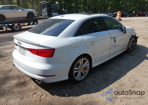 2015 Audi S3 2.0T Premium Plus z USA, uszkodzony, nr VIN WAUBFGFF0F1037335